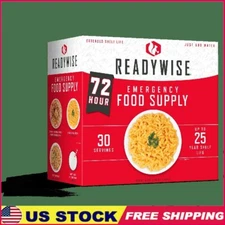 Emergency Food Supply 72 Hours 30 Servings Freeze-Dried Survival Kit MRE Hiking
