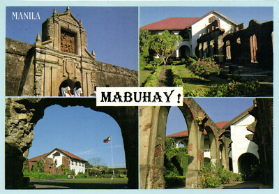 PC PHILIPPINES, MANILA, FORT SANTIAGO, Modern Postcard (b43112)