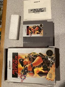 Rush'n Attack (Nintendo NES 1987) CIB, raro, manuale incluso