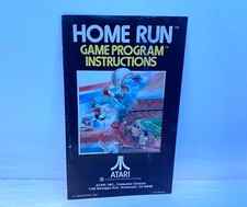 Atari 2600 Home Run Game Program Instructions