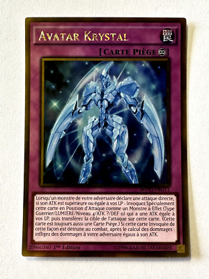 Yu-Gi-Oh! Krystal Avatar Gold Rare Trap Card - MVP1-ENG11, 1st Edition From Movie Pack - View #9