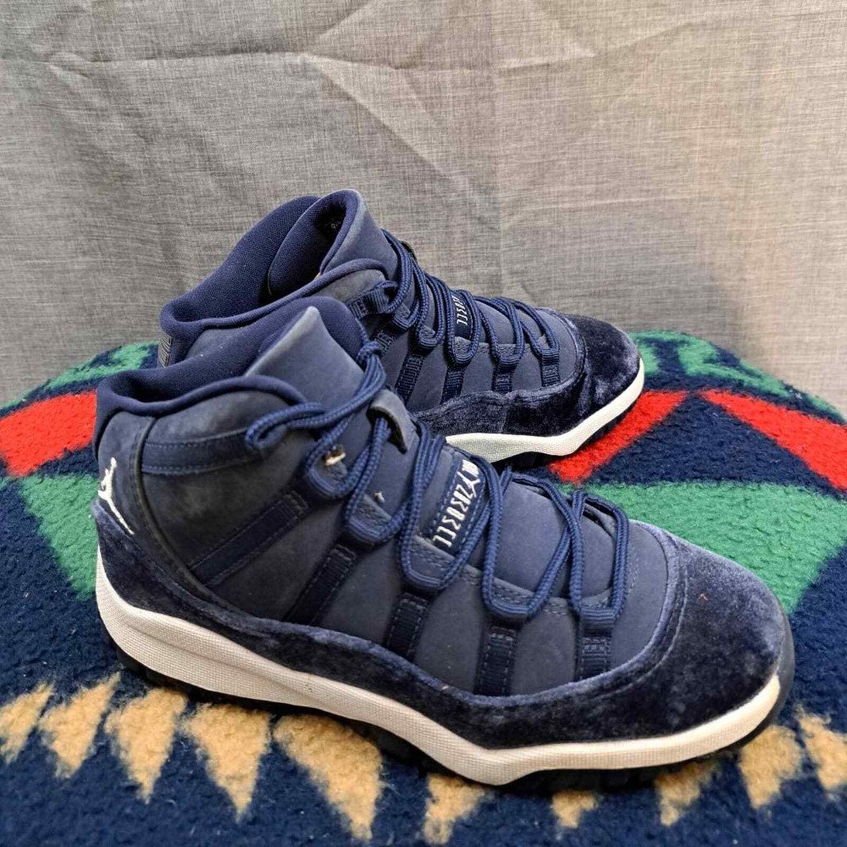 Nike Jordan 11 Retro PS Midnight Navy Metallic Silver DO3857