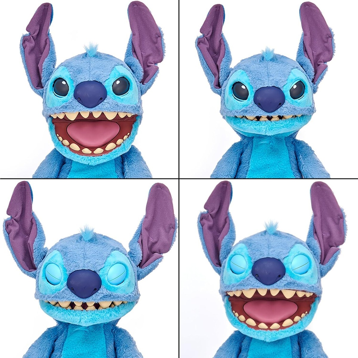 Realfx Disney Stitch Plush from -18Animatronic Plush 100+ Action