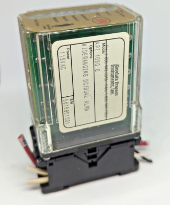 Absolute Process API 1090 G/API1090G Dual Alarm Module 115 VAC 11-PIN ...