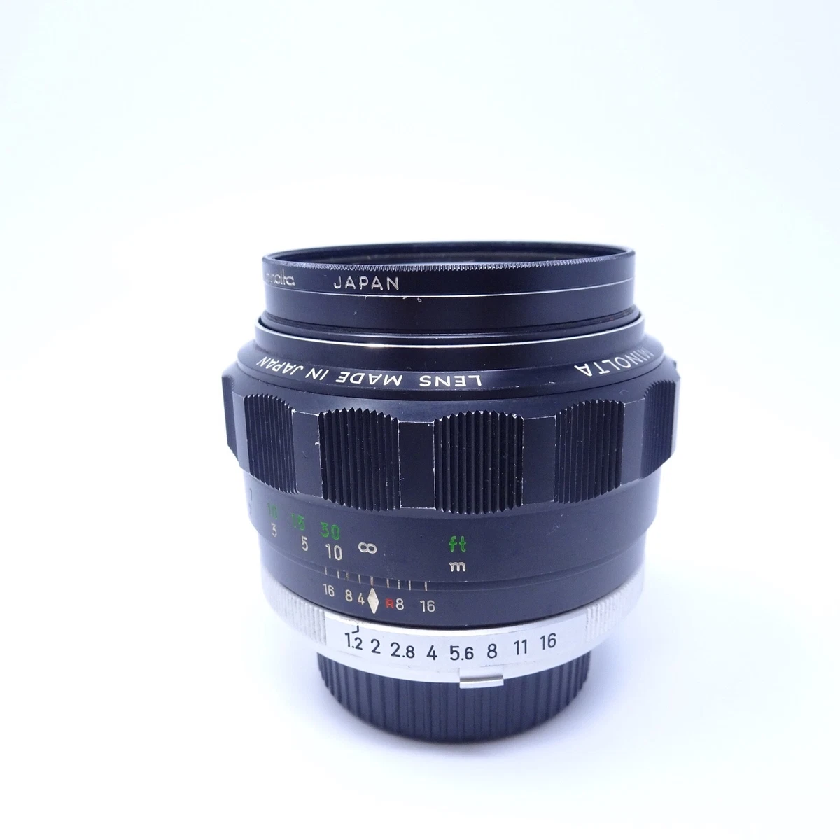 Minolta 58mm f1.2 MC Rokkor PG Manual Focus Lens - 6309 | eBay