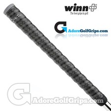 Winn Dri-Tac Wrap Jumbo Grips - Dark Grey / Grey x 1
