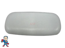 Spa Hot Tub 9 1/2" x 4 1/4",  6 1/2" Tabs, Gray Neck Pillow Infinity Raindance 