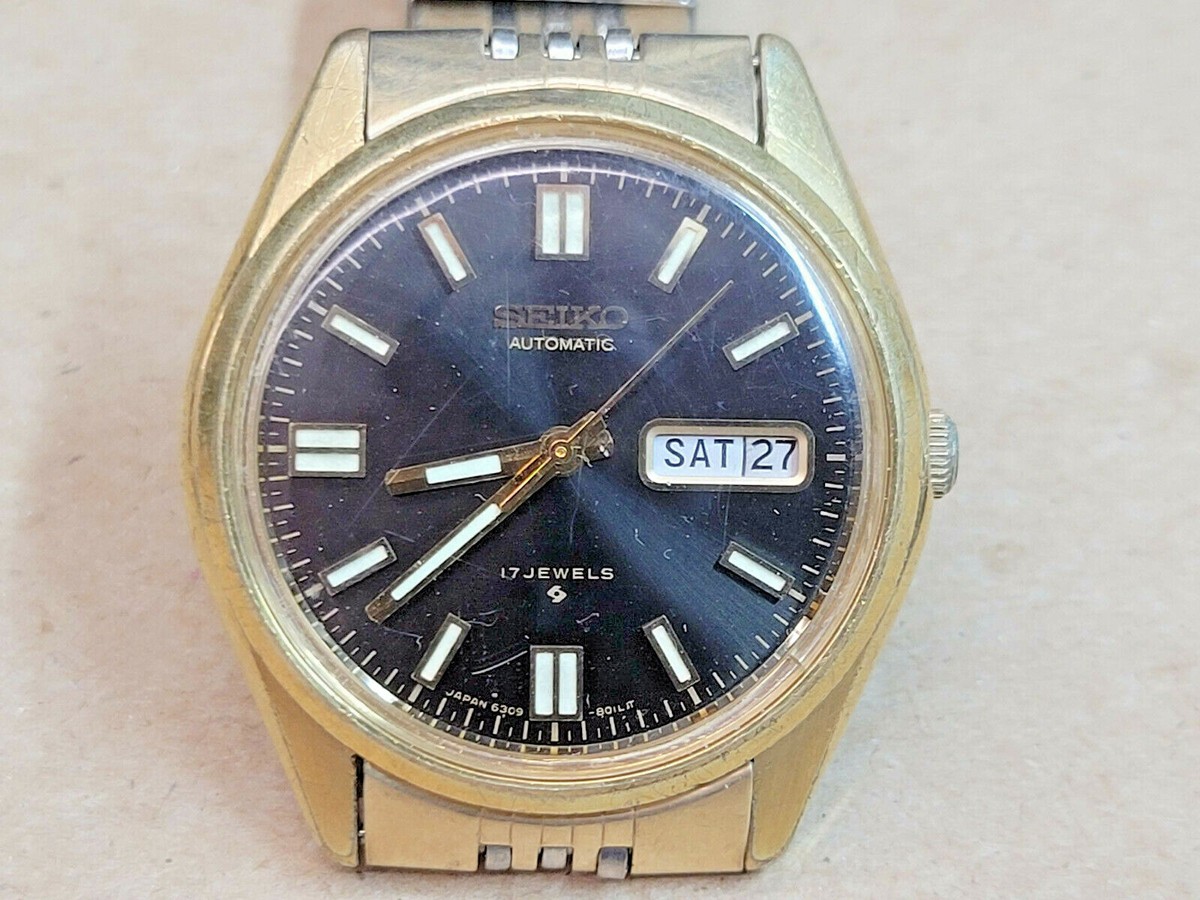 Seiko 6309-8019 Rare Vintage Automatic | eBay