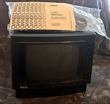 RCA 9 Vintage Television With Accessories Manual E09395GM
