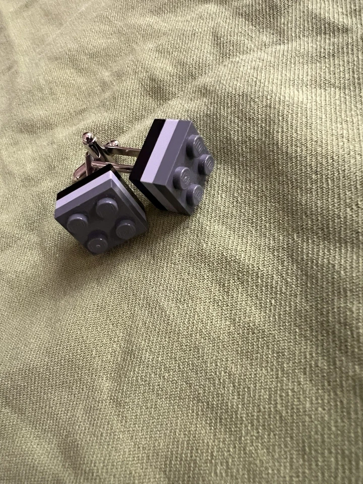 Gemelos Lego para hombre - grises Foto 4 de 4