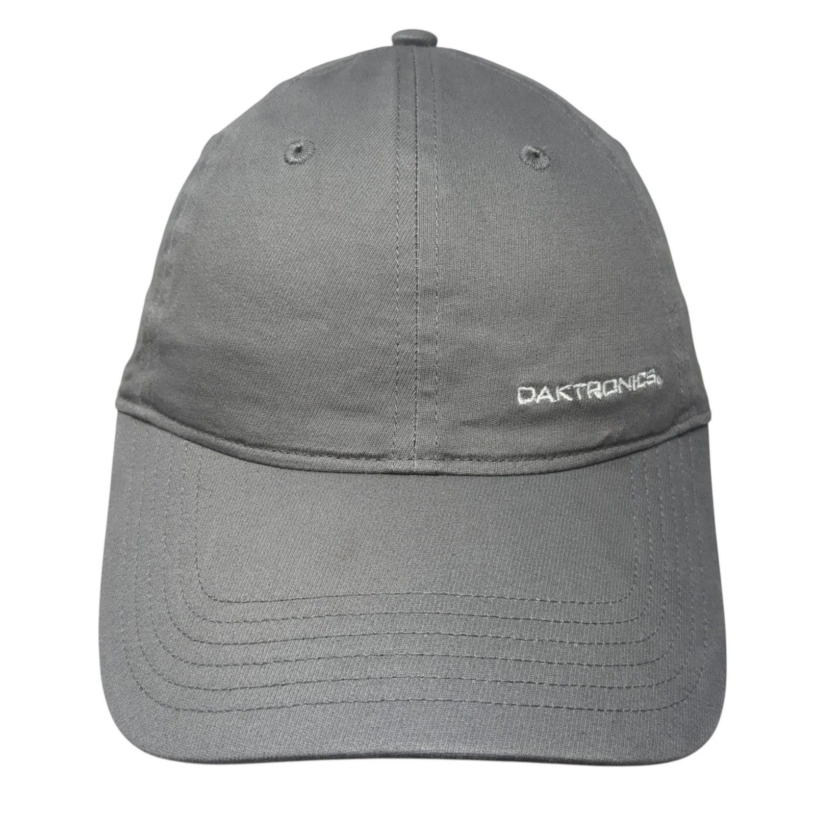 Under Armour Daktronics Slideback Baseball Cap Gray One Size Adjustable 6 Panel