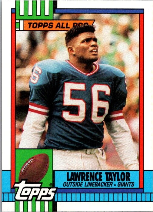 1990 Topps #52 Lawrence Taylor