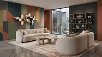 Stilvolles Wohnzimmer-Set 3-Sitzer-Sofa Couchtisch Beige WohnzimmermöBel