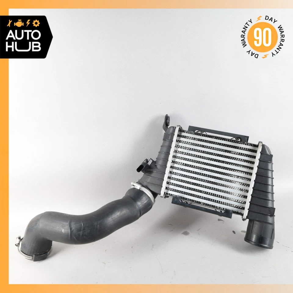 Radiador intercooler turbo derecho Bentley Continental GTC GT 6,0 L con tubo OEM 78 k Foto 2 de 4