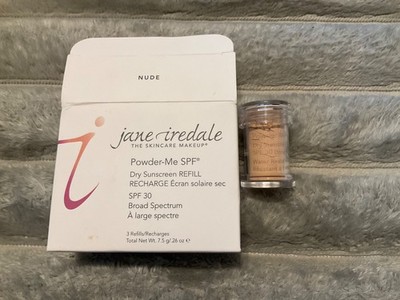 jane iredale Powder-Me SPF 30 Dry Sunscreen Refill Nude 3 Pack | eBay