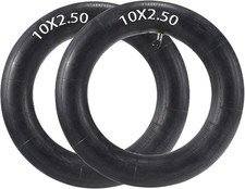 2-pack 10inch Tire tubes, 10x2.50 inner tube for electric scooter 36v 48v 400w 5