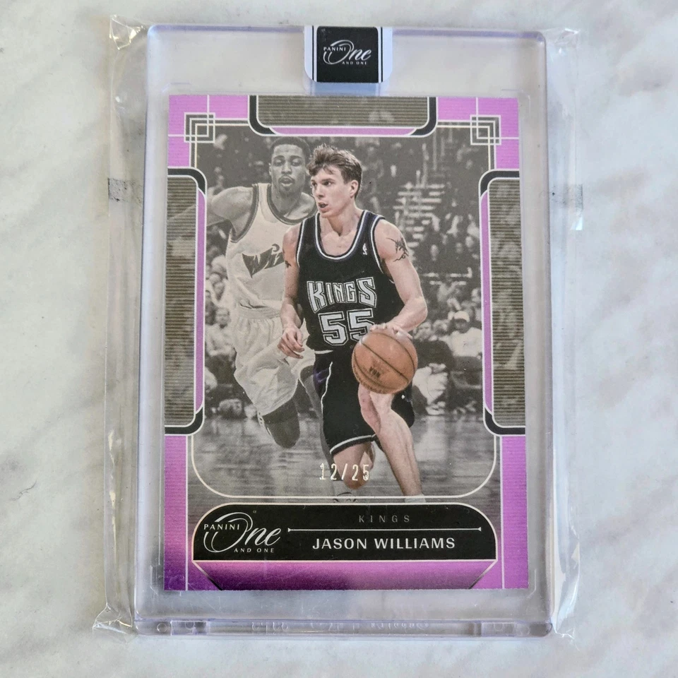2023-24 Panini One and One Purple Jason Williams #12/25 SSP Team Color - Bild 1 von 1