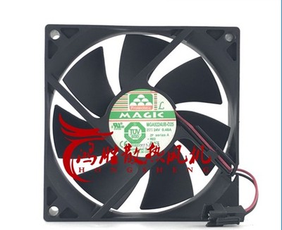 1PC MAGIC MGA9224UB-025 9025 9CM 24V 0.48A Double Inverter Cooling Fan *wq