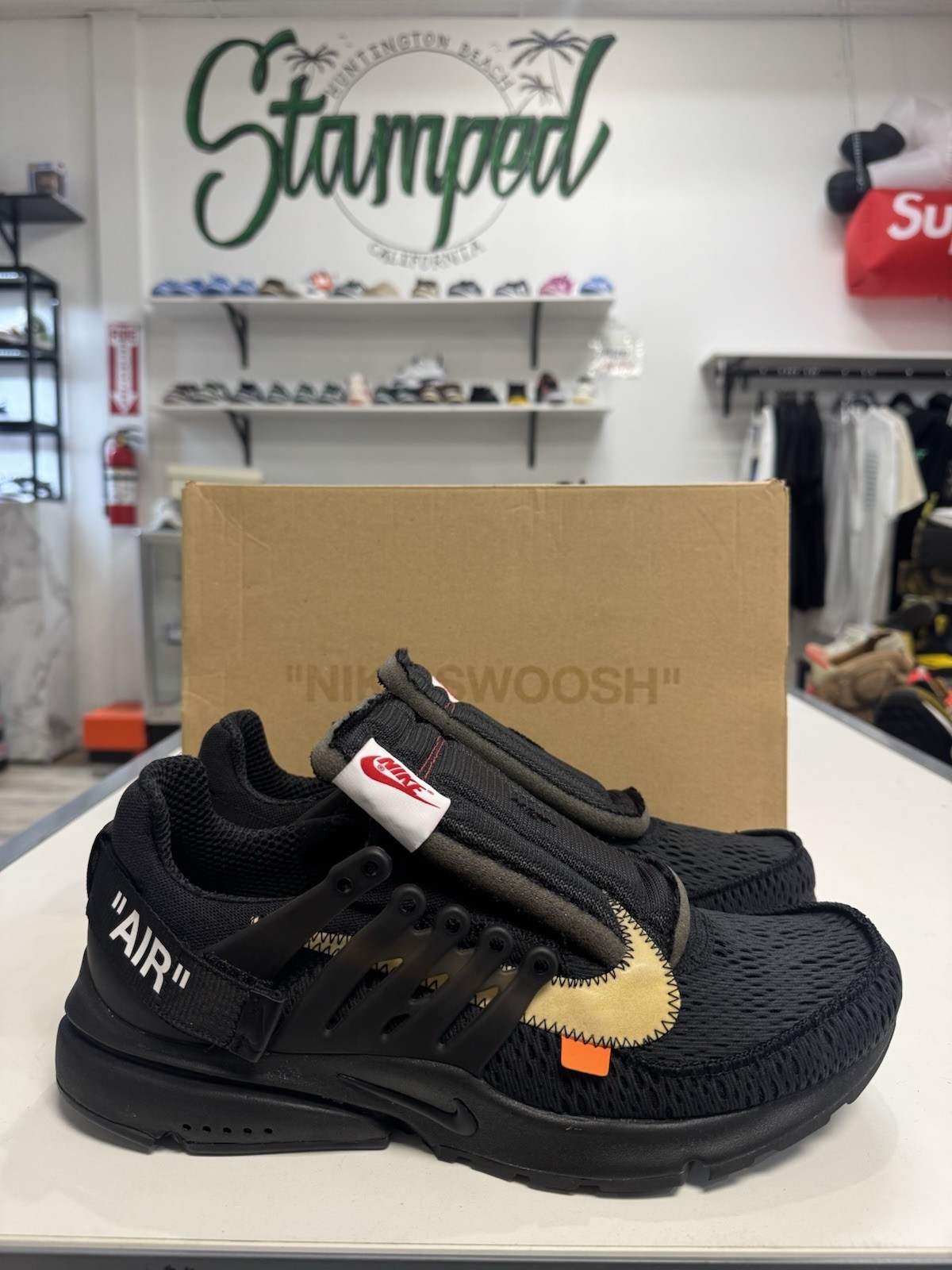 OFF WHITE X NIKE Taglia 12 Nike Air Presto x Off White basse nere