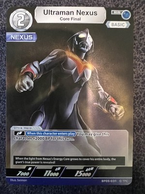 Ultraman Nexus Core Final BP05-031 Ultraman Card Game NM