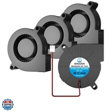 50mm 5015 Blower Fan 5V, 3D Printer 5 Volt Fans Blower Turbine Turbo Hydrauli...