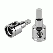 Install Bay IBCPLR1 Quality 0 In - 4 Awg Out Nickel Wire Gauge Reducer Accessory