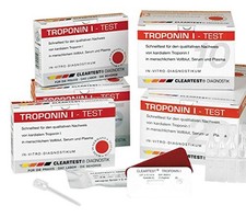Servoprax Cleartest 6681567 Schnelltest Troponin I 20er Pack
