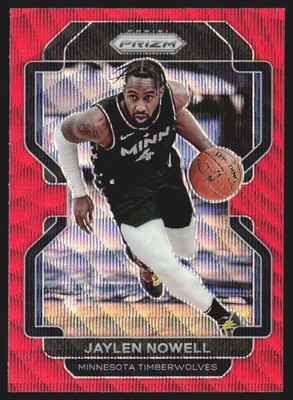 2021-22 Panini Prizm Ruby Wave Jaylen Nowell #41 TS8