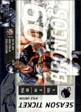 2009 Playoff Contenders #32 Kyle Orton - FB