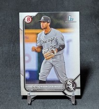 Jordan Sprinkle 1st Prospect Rookie 2022 Bowman Draft Card #BD-183 White Sox