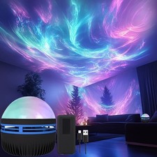 Northern Lights Galaxy Projector Lamp Aurora Star Night Light
