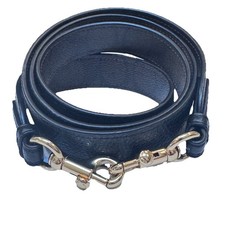 COACH Brown Signature Print Pebble Leather Replacement Strap Gold Hardware 44  