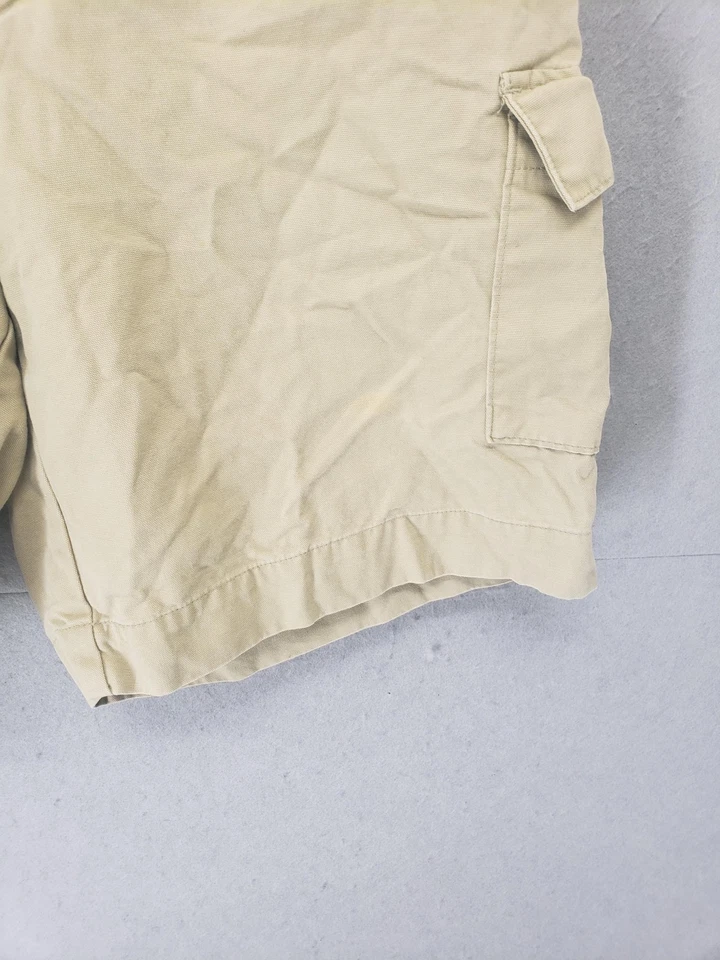 Pantalones Cortos Carga GAP Mujer 12 Beige Bolsillos Utilitarios Exterior Clásicos Informales Verano Foto 4 de 4