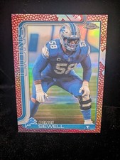 2025 Topps Chrome Football Penei Sewell Football Leather Border 🏉