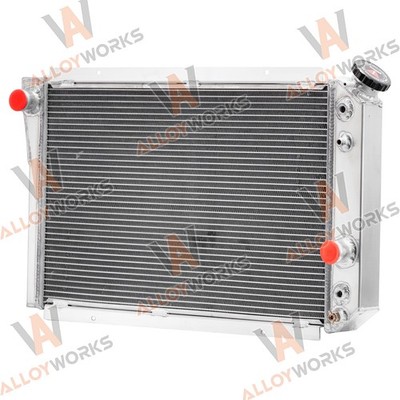 3 Row Aluminum Radiator For 1982-2002 Chevy Blazer S10/84-90 Corvette C4 5.7L V8