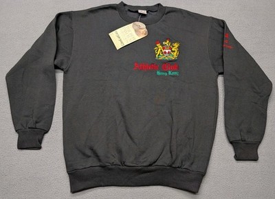 Vintage NWT Hong Kong Athletic Club Crewneck Sweatshirt Size M Dim Sum Shirts