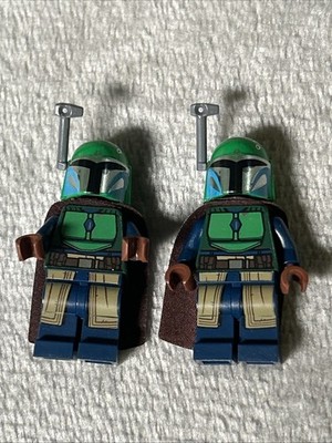 Lot Of 2 Lego Star Wars Mandalorian Tribe Warrior Minifigure SW1078
