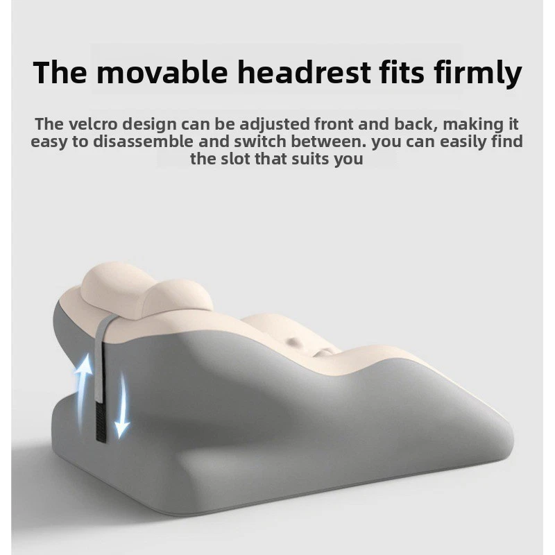 Ergonomic Memory Foam Pillow for Couples Happy Sleep Office Travel Nap - Image 2 of 4