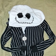 Disney Nightmare Before Christmas Jack Skellington Pajama Costume Size 4/6Small