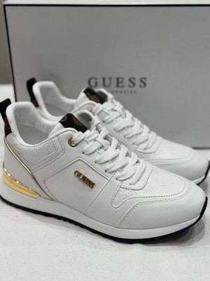 Guess Women's Sneaker Kadlin Color White Size 6.5