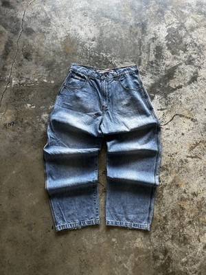 Y2K Paco Baggy Carpenter Denim Jeans Light Washed 36 x 32 Skater Hip Hop