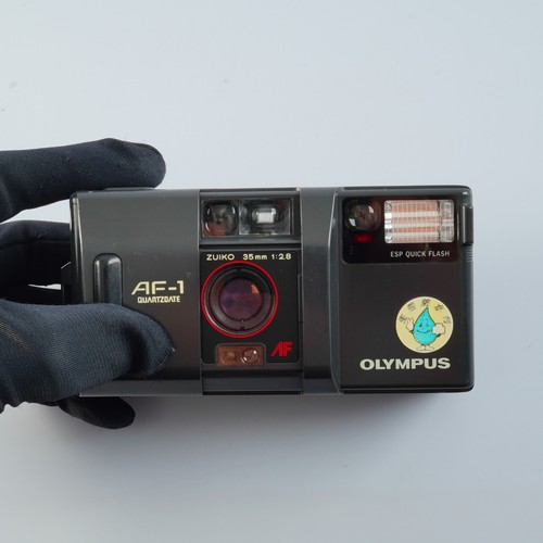 GOOD OLYMPUS AF-1 Quartz Date Point & Shoot Film Camera - Picture 12 of 19