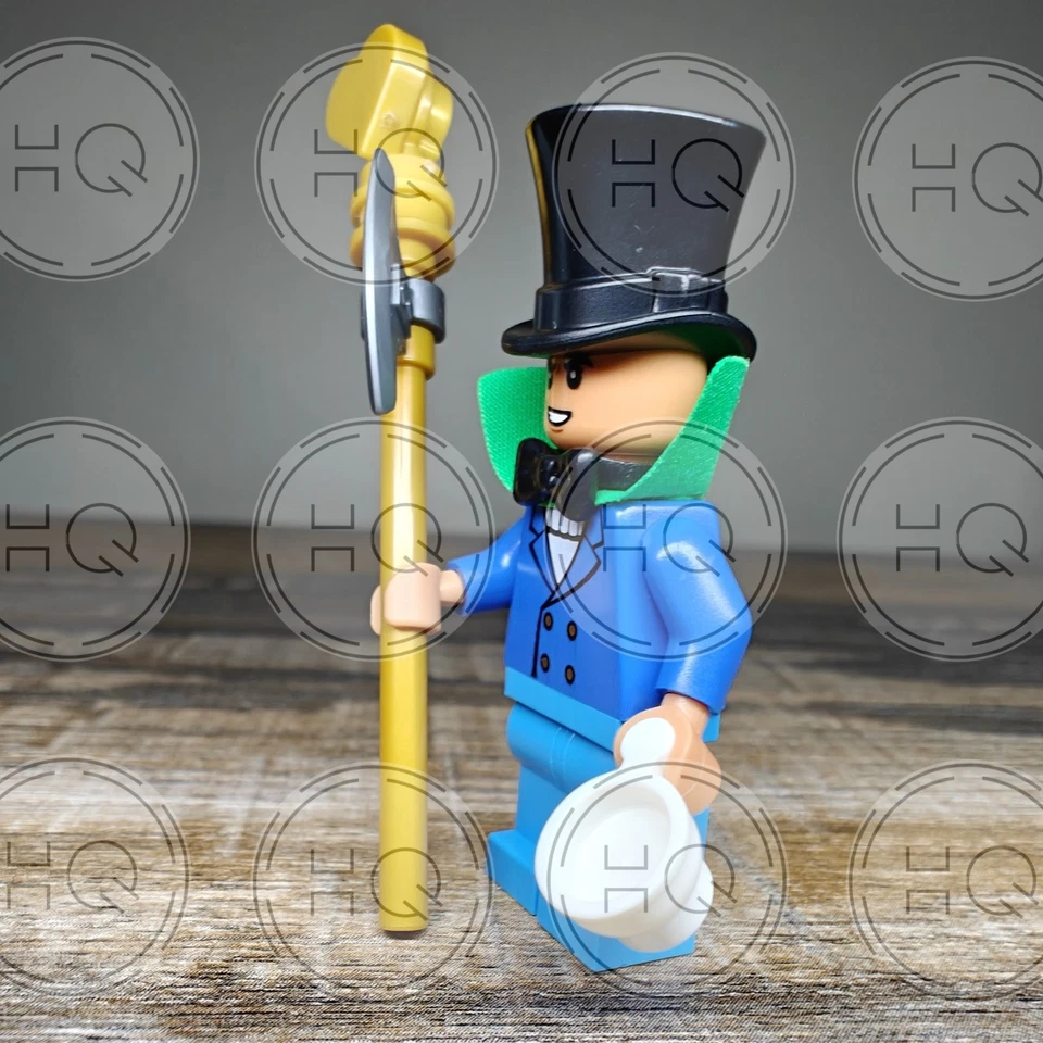 **NUEVO** 100% LEGO Sombrerero Loco DC Batman La Serie Animada Villano Minifigura Foto 2 de 3