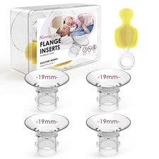 Nursi Luna Flange Insert 19mm 4PCS for 24mm Flange/Shield of Most Pumps, Fla...