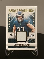 Cooper DeJean 2025 Luminance Bright Beginnings Patch /50 Philadelphia Eagles