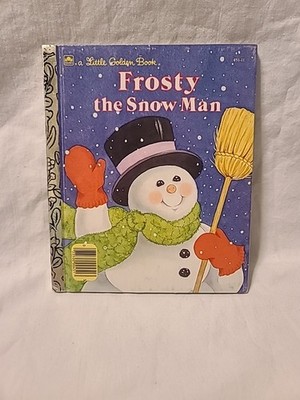 (D) Vintage 1989 A Little Golden Book Frosty The Snow Man By Annie North Bedford
