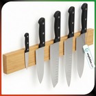 Magnetleiste für Messer 40cm Messerhalter extra starker Magnet Holz Messerleiste