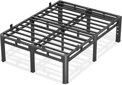#ad #ad Heavy Duty 20quot; King Size Bed Frame 4000 Lbs Capacity Easy Assembly $266.99