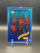 2025 Topps Chrome Marvel SPIDER-HAM #142 Blue Refractor (255) /299 RAW
