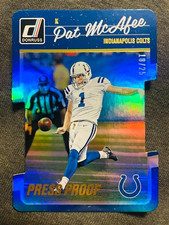 2016 Panini Donruss #131 Pat McAfee Card Press Proof Gold Die-Cut /25 Rare